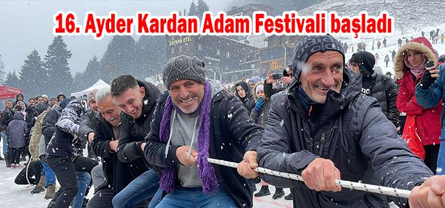 16. Ayder Kardan Adam Festivali Sona Erdi
