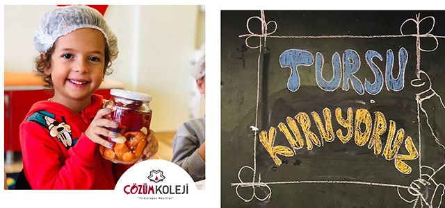 Anasınıfı Öğrencileri Turşu kurdu