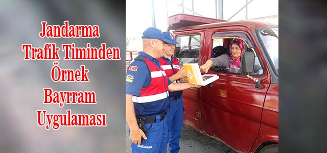 Ardeşen Jandarmadan Örnek Davranış