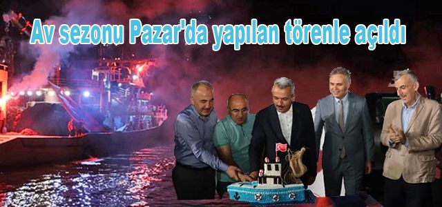 Av sezonu Pazar'da dualarla açıldı