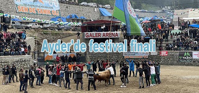 Ayder'de festival finali