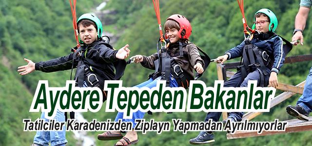 Aydere Tepeden Bakıyorlar