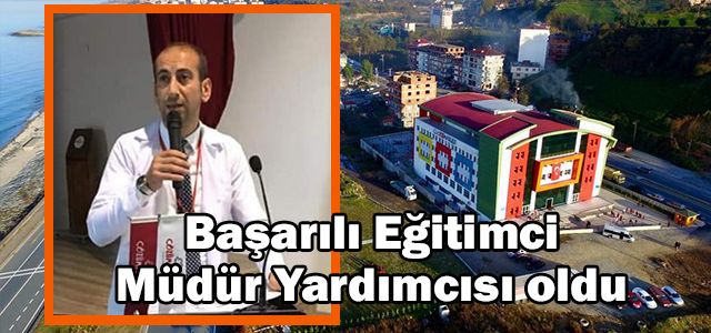Başarılarınızın Devamını Dileriz. Osman Bülent Buçan Hamidiye Çözüm Koleji Müdür Yardımcısı oldu