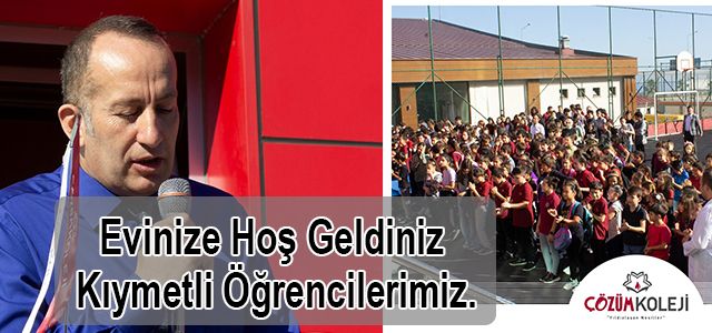 Evinize Hoş Geldiniz Kıymetli Öğrencilerimiz.