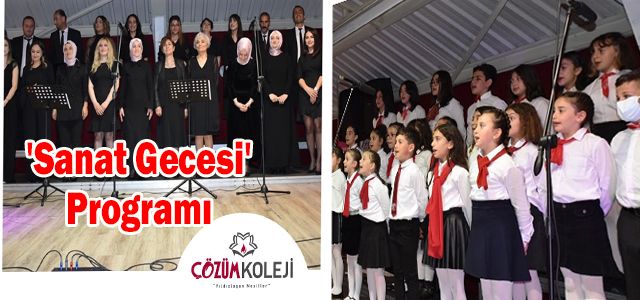 Hamidiye Çözüm Koleji'nden 'Sanat Gecesi' Programı.