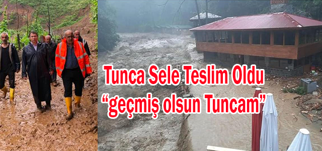 Tunca Belediyesine Ait Dere Ağzı Tesisleri Büyük Hasar Gördü.